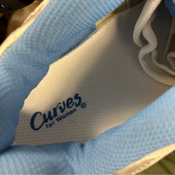Curves for Women Blue and White Orthopaedic Sneakers Size 8 - Picture 10 of 10